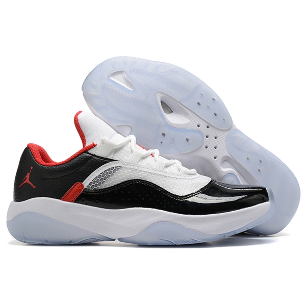 Air Jordan 11 CMFT Low White Black University Red