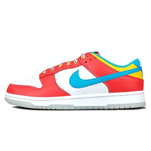 LeBron James x Nike Dunk Low Fruity Pebbles