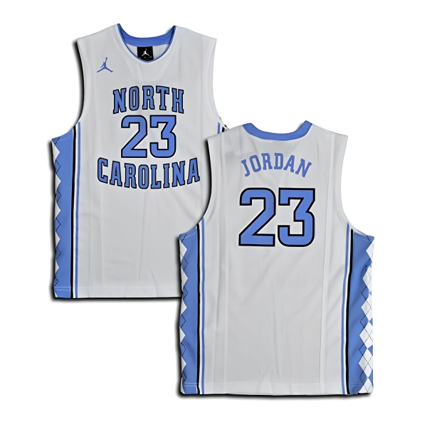 Michael Jordan North Carolina white — копия