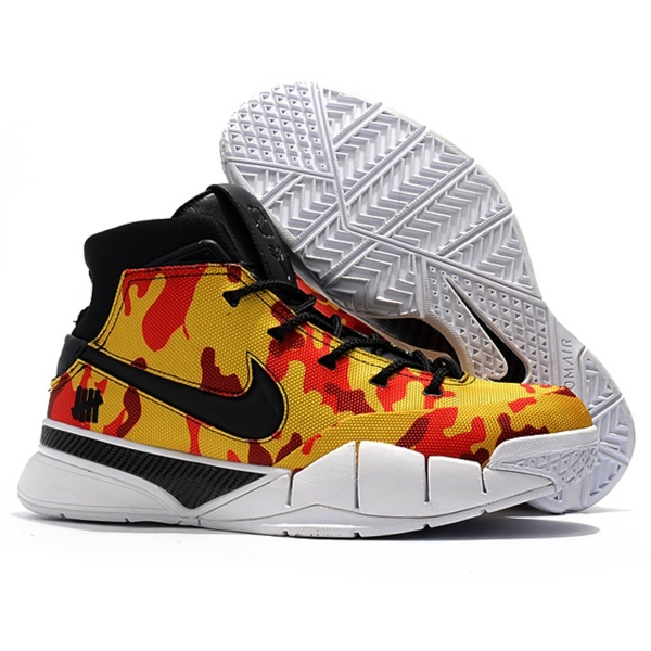 UNDEFEATED Nike Zoom Kobe 1 Protro Yellow Camo